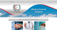 Desktop Screenshot of ghodranhospital.com